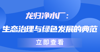 龍歸凈水廠(chǎng)：生態(tài)治理與綠色發(fā)展的典范